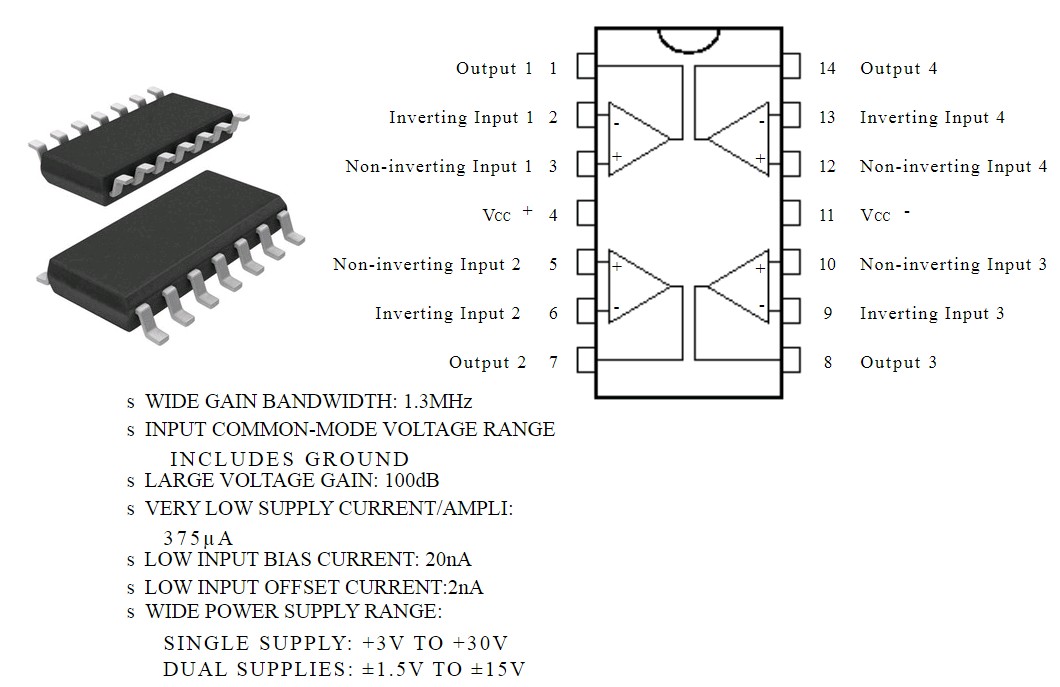 LM2902D(DT) = LP2902M SMD